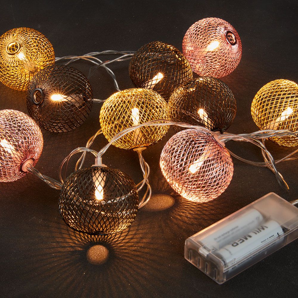 10 LED lempučių girlianda GODVIN