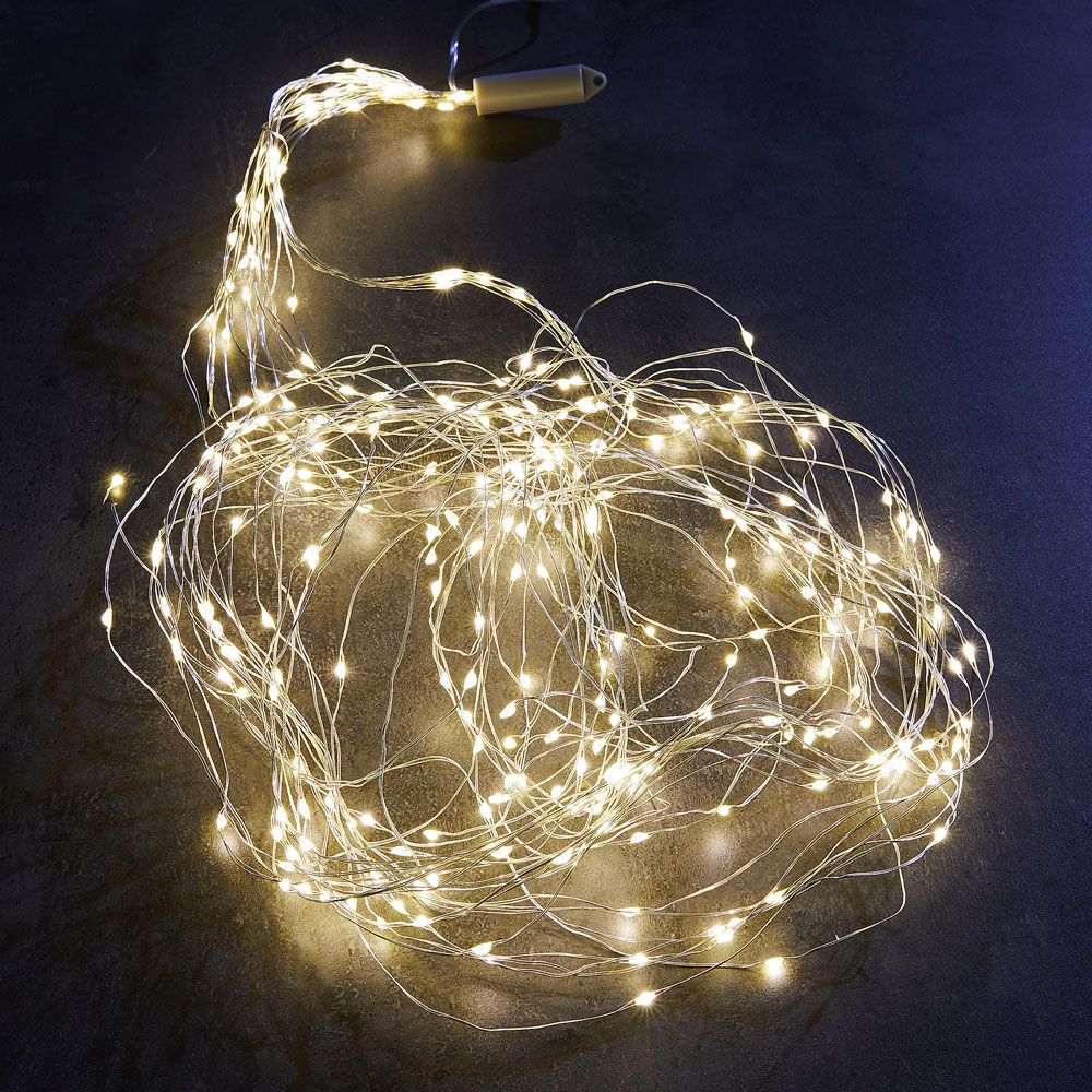 276 LED lempučių girlianda ENGELSHAAR 1,5m + 3m JYSK Visada puikūs