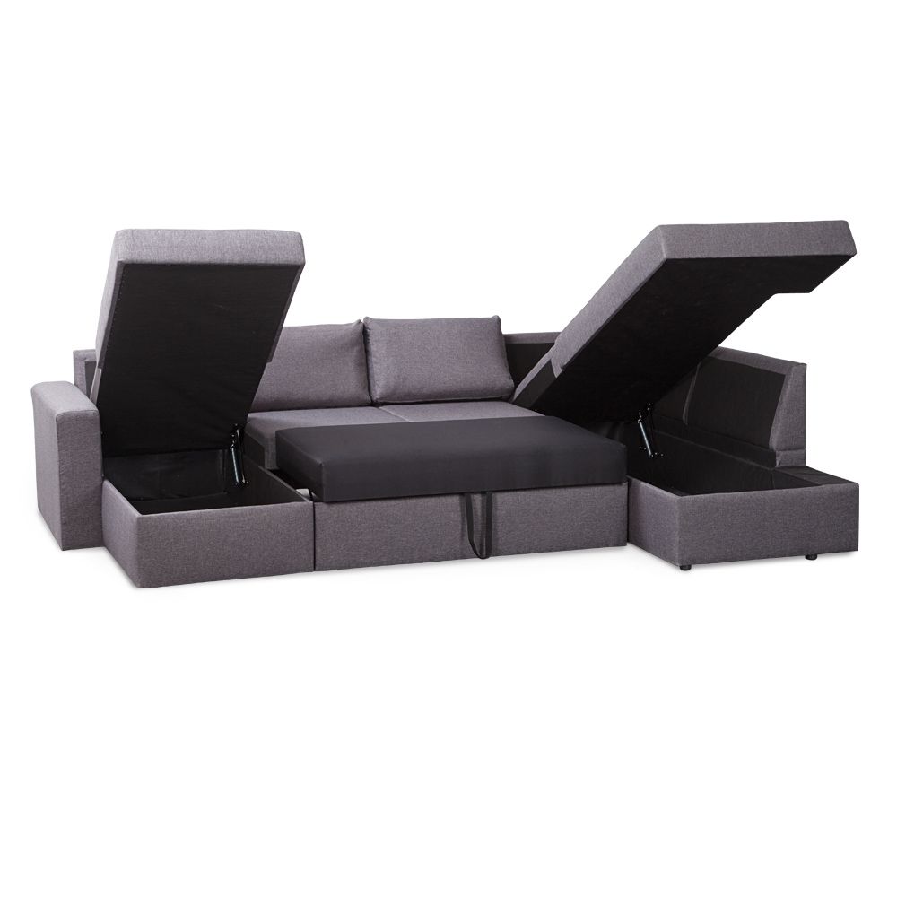 Kampinė sofa-lova HAVDRUP