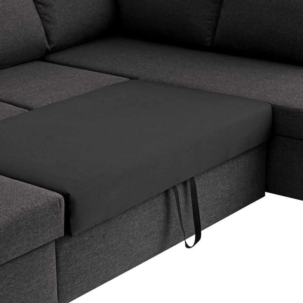 Kampinė sofalova MARSLEV 286x83x155/198cm JYSK Visada puikūs