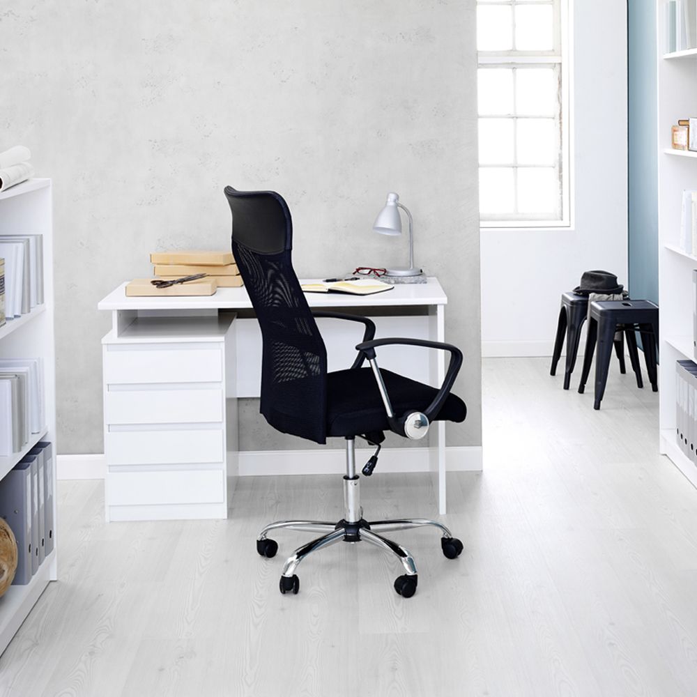 Biuro baldų komplektas MESINGE+BILLUM 60x118x76cm/63x109119x61cm