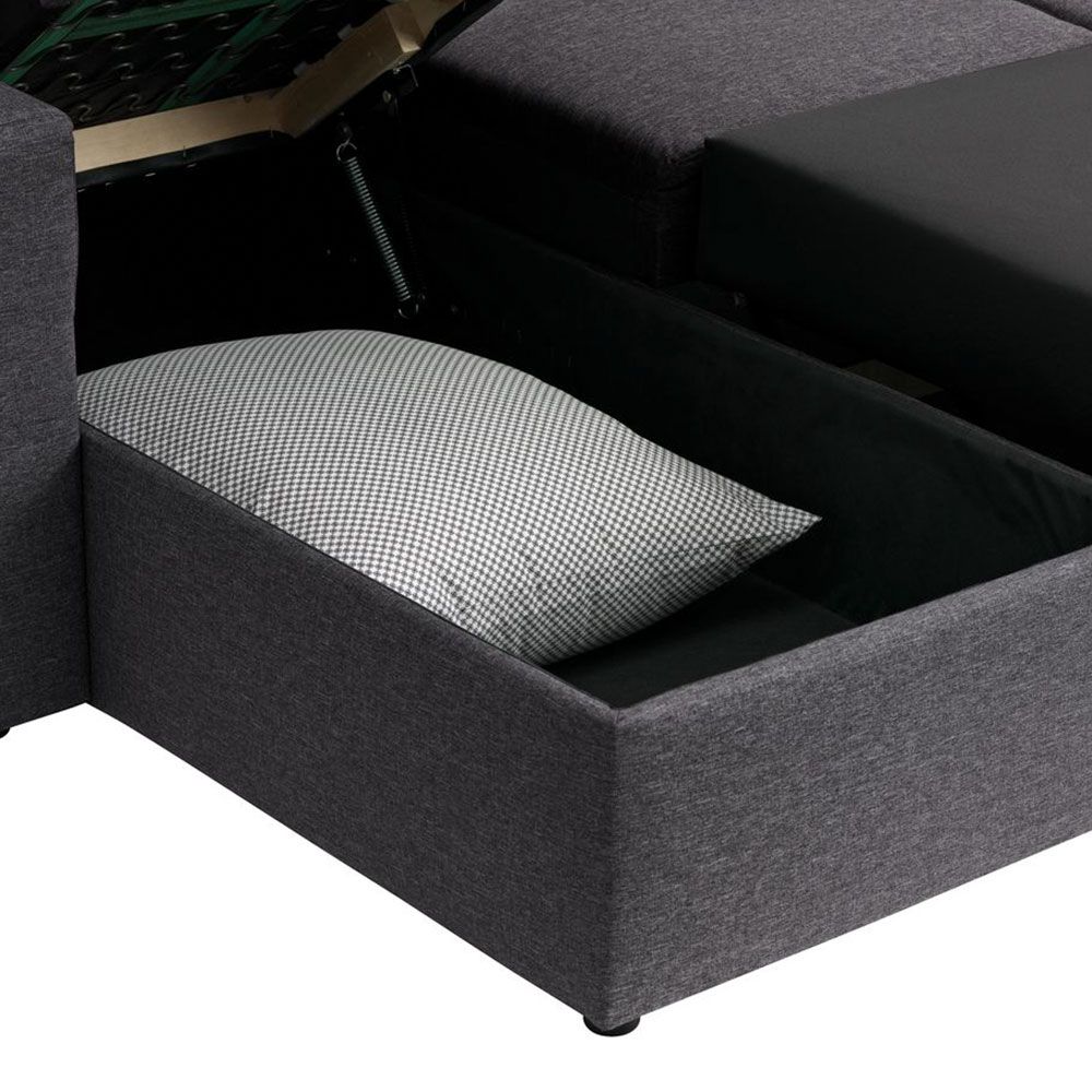 Kampinė sofalova MARSLEV 286x83x155/198cm JYSK Visada puikūs