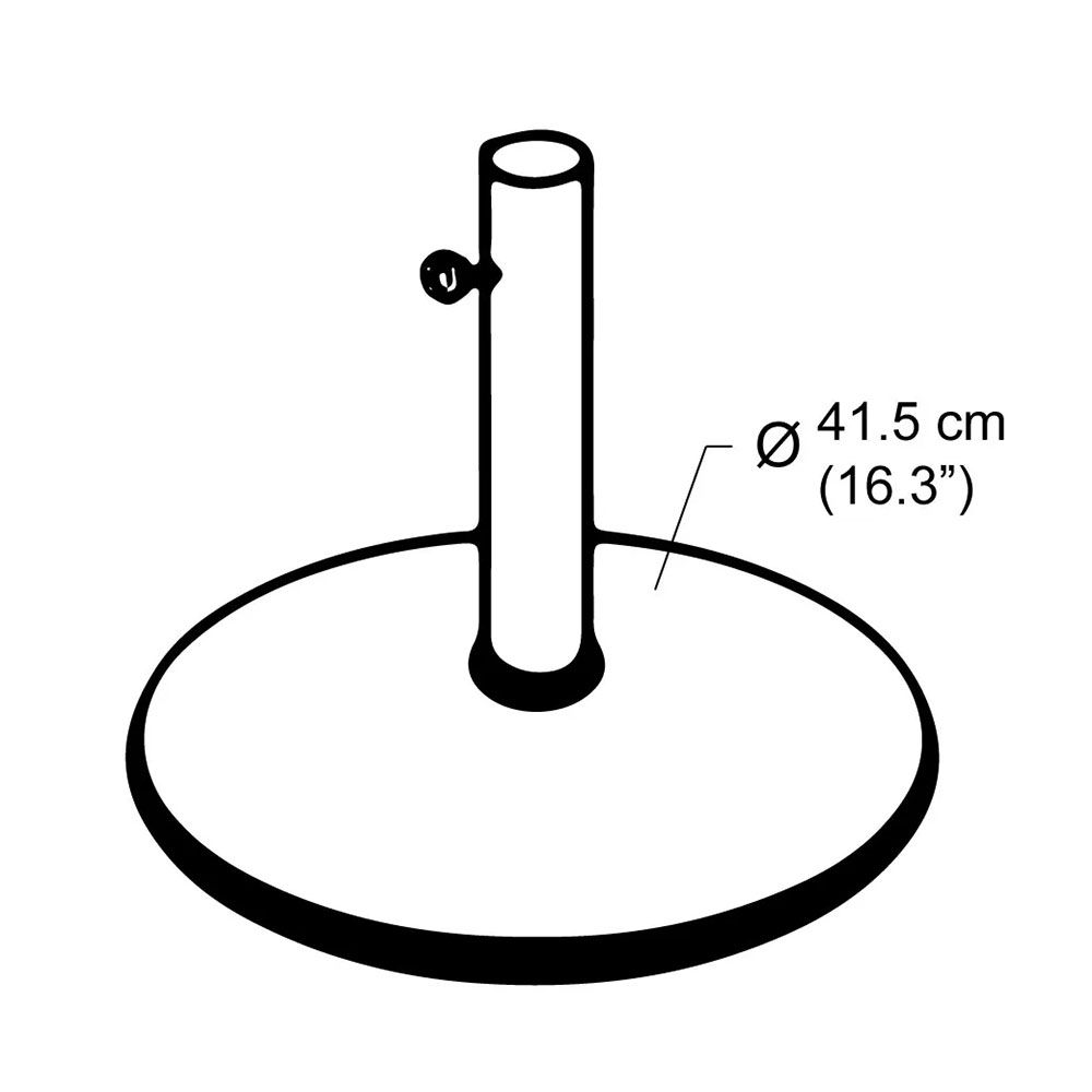 Skėčio stovas FAJARA 15kg