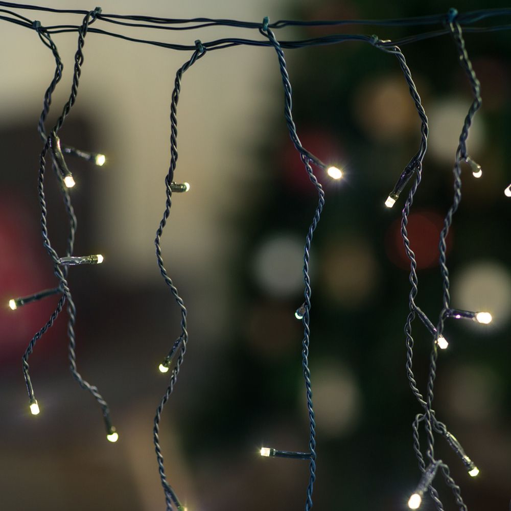 360 LED lempučių girlianda-varvekliai TROLLA