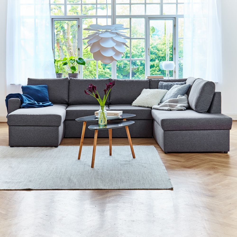 Kampinė sofa-lova HAVDRUP