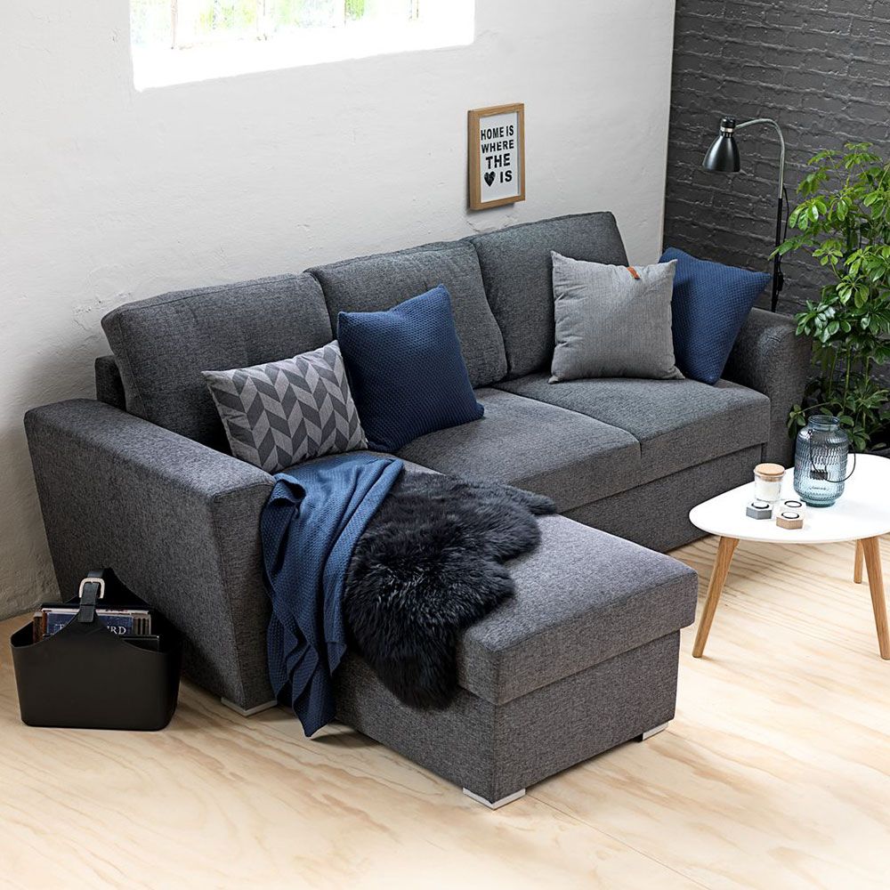 Kampinė sofa-lova VEJLBY