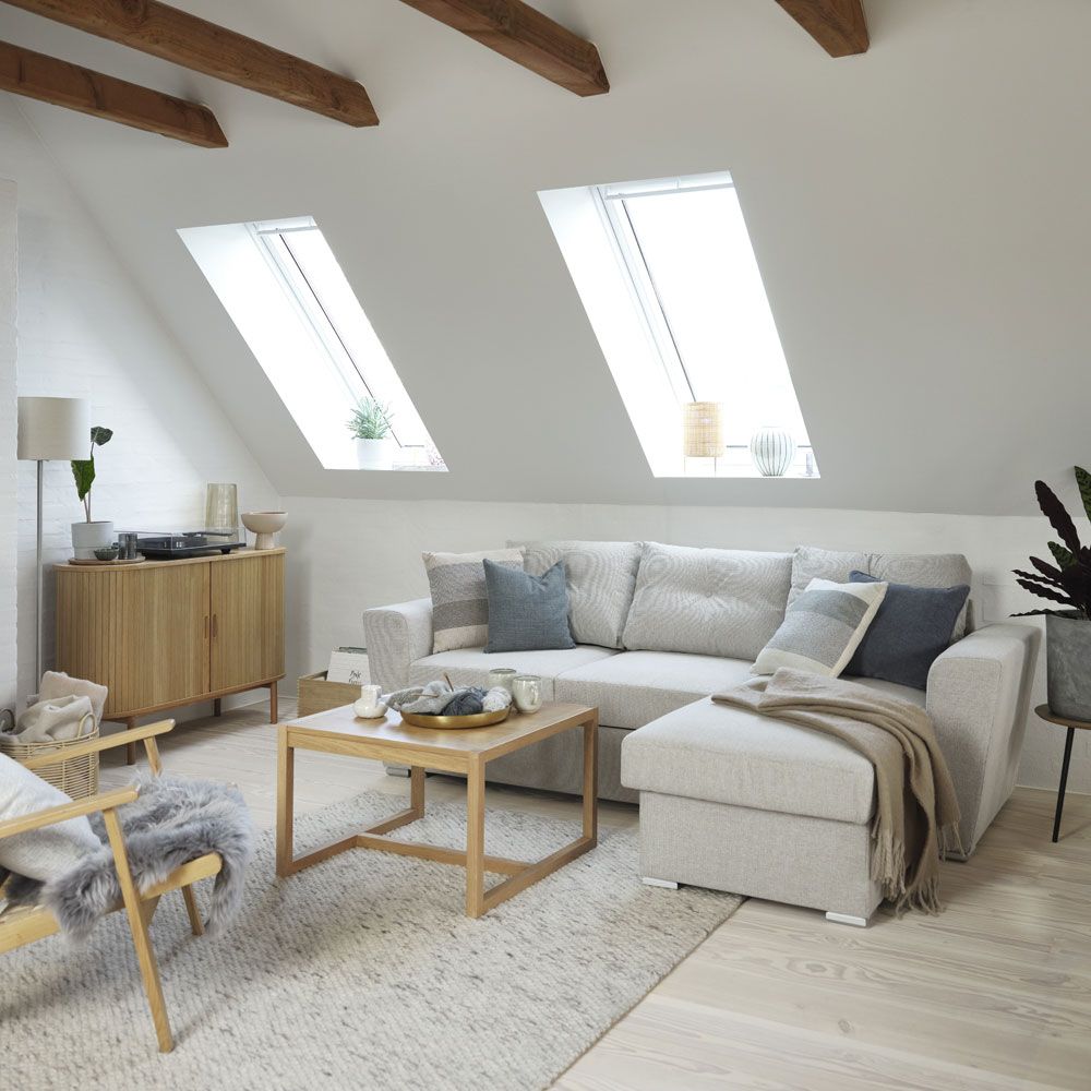 Kampinė sofa-lova VEJLBY