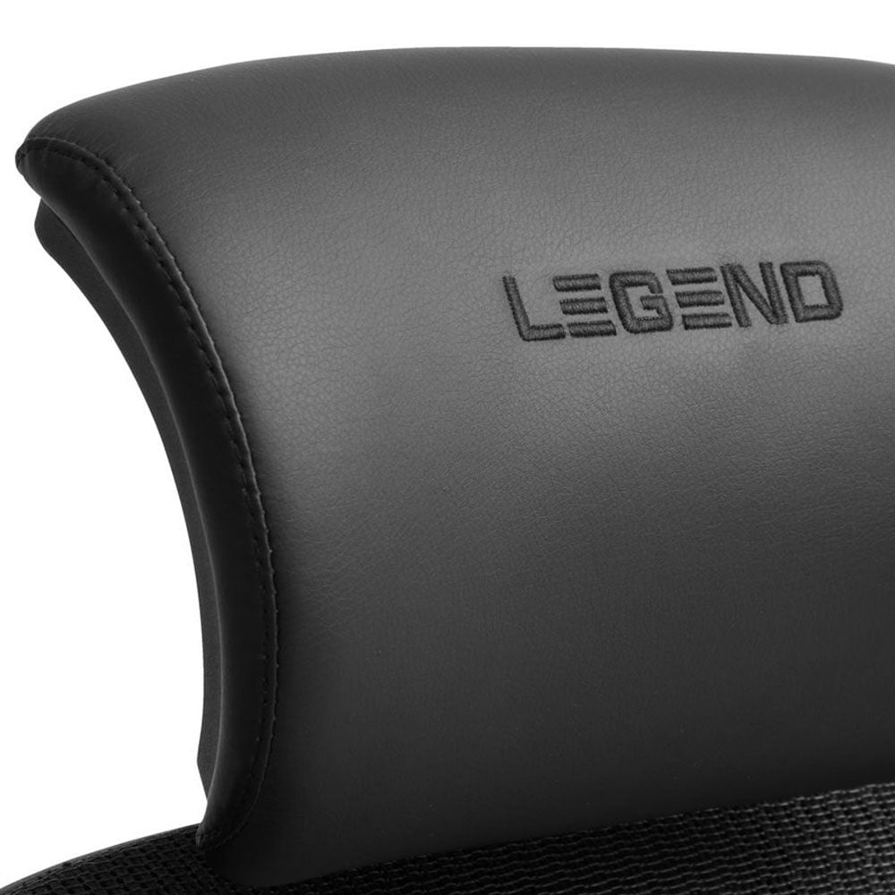 Ergonomiška žaidimų kėdė su kojų atrama GERLEV