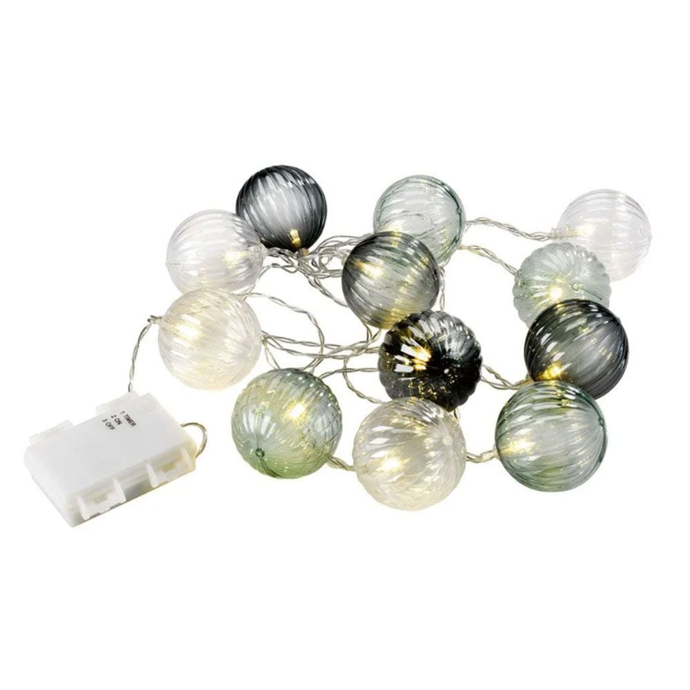 12 LED lempučių girlianda DVERGSPETT