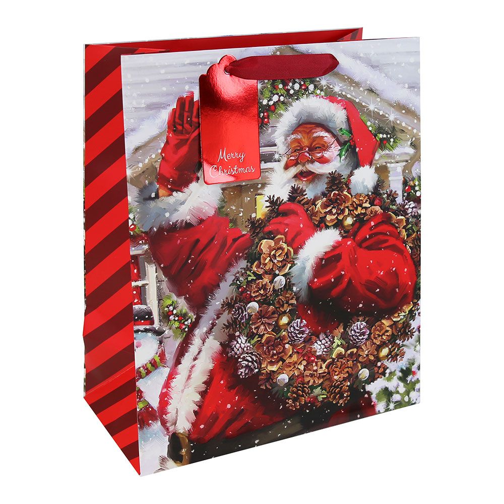 Dovanų maišelis JOYFUL SANTA