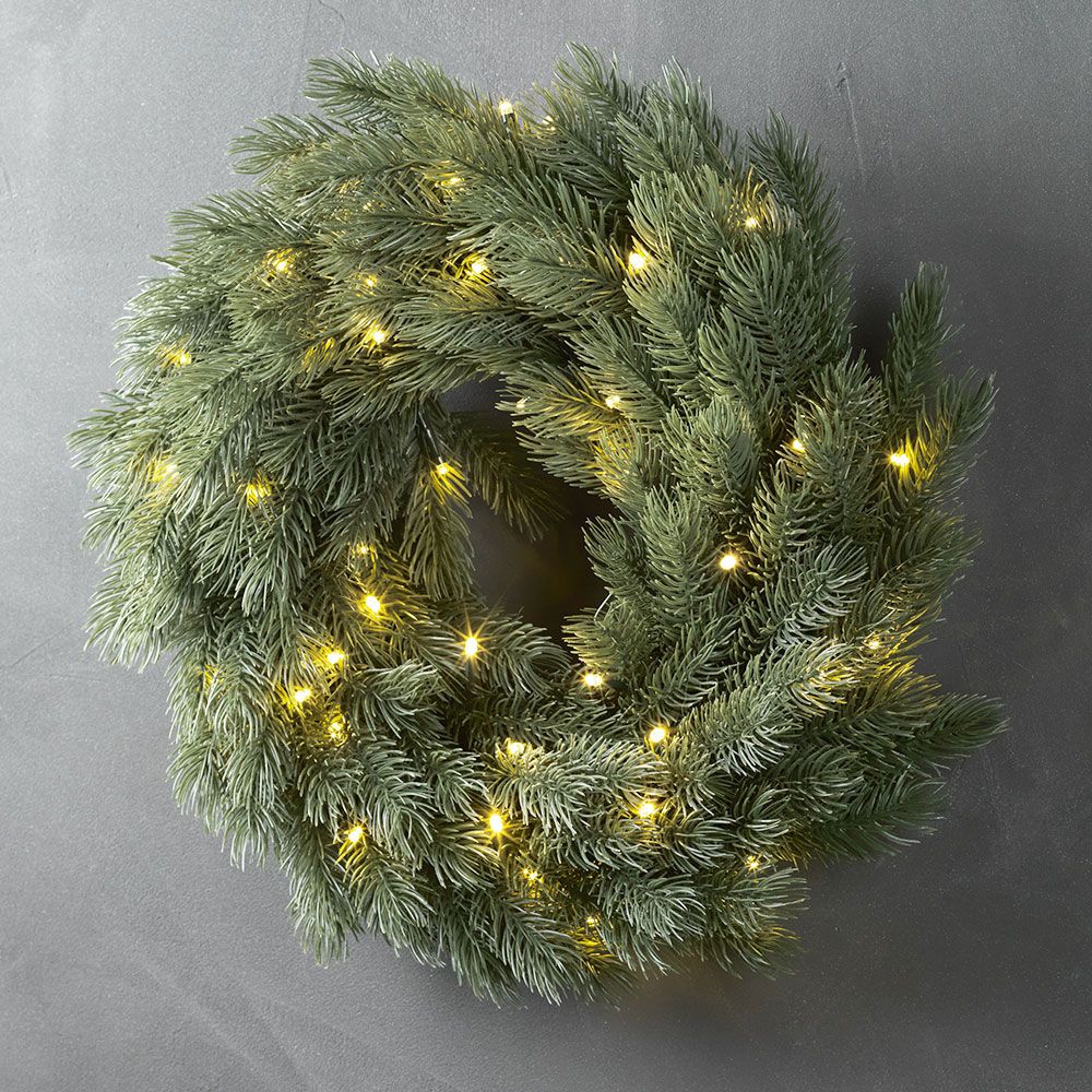 48 LED Kalėdinis vainikas FENRIS