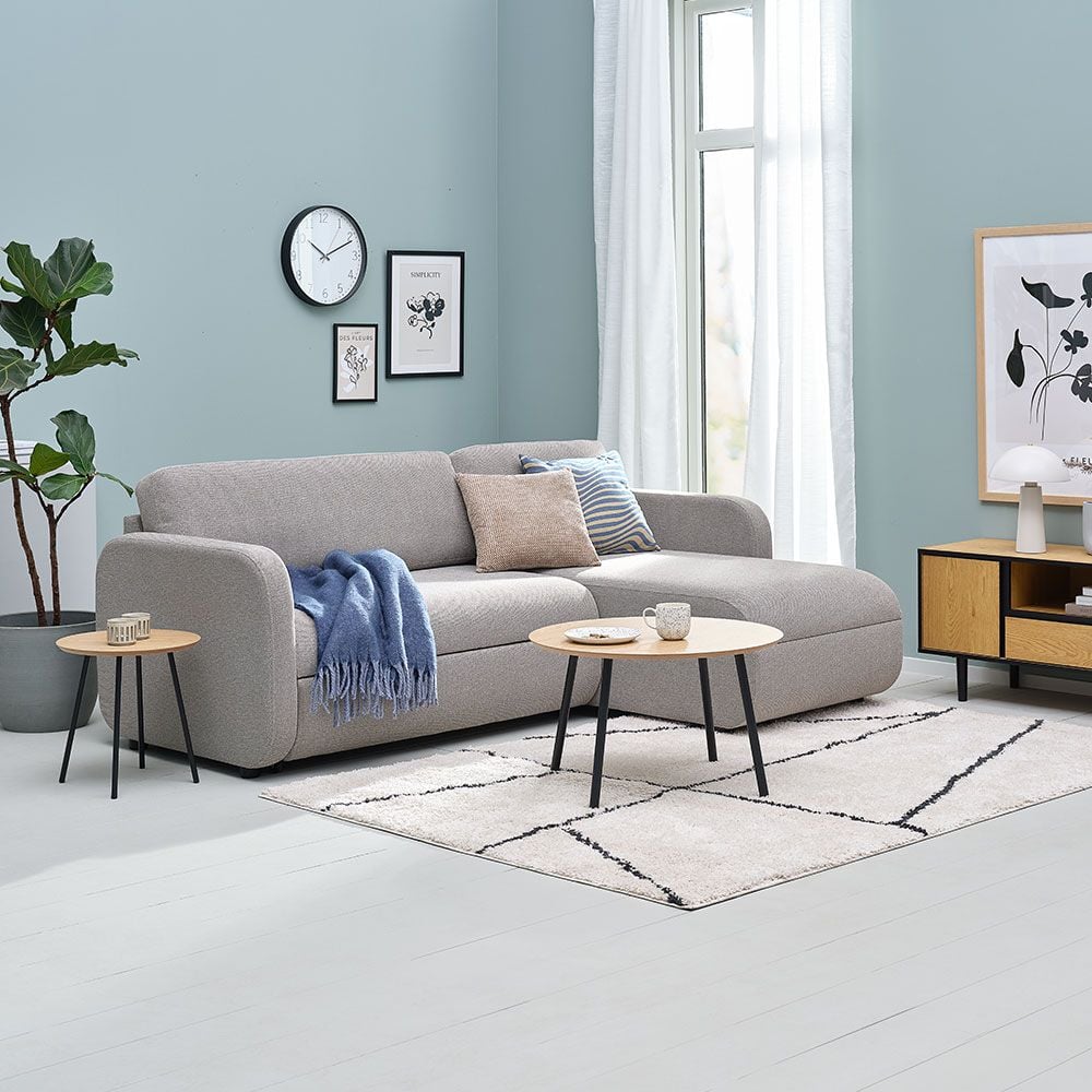 Kampinė sofa-lova MOMMARK