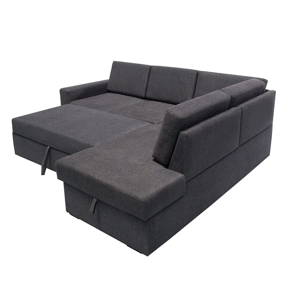 Kampinė sofa-lova BEDSTED