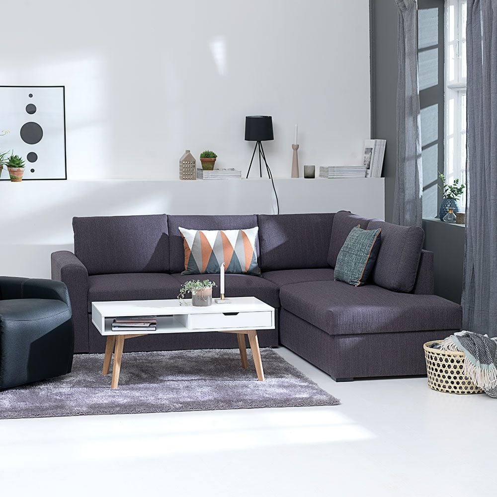 Kampinė sofa-lova BEDSTED
