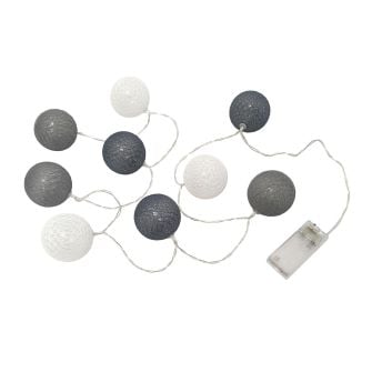 9 LED lempučių girlianda KAARE