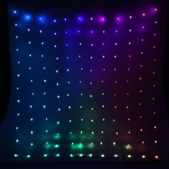 400 LED lempučių girlianda-užuolaida SOLEN