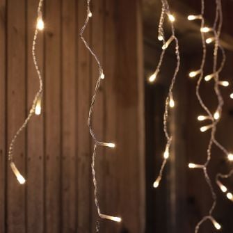 240 LED lempučių girlianda-varvekliai SNOTRA