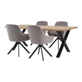 Valgomojo komplektas ROSLEV+ROSTRUP