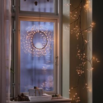 720 LED Kalėdinis vainikas PYROP