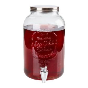 Stiklainis su čiaupu LEMONADE 3,5L