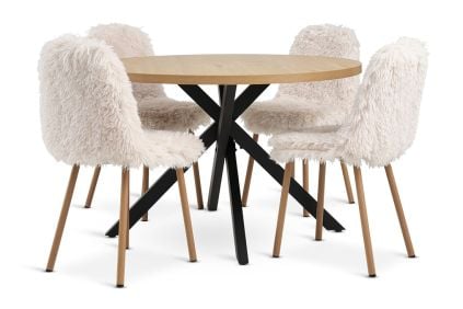 Valgomojo komplektas NORTOFT+JONSTRUP