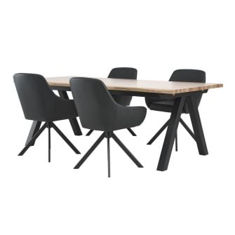 Valgomojo komplektas SKOVLUNDE+ROSTRUP