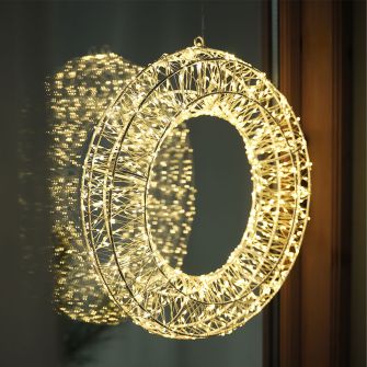 960 LED Kalėdinis vainikas SPESSARTIN