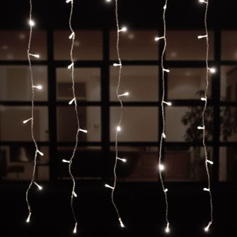 160 LED lempučių girlianda-užuolaida URDAKNATTEN