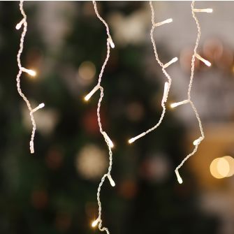 180 LED lempučių girlianda-varvekliai TROLLA