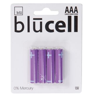 Elementai BLUCELL AAA, 4 vnt.