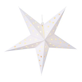 10 LED popierinė žvaigždė VEOTIND