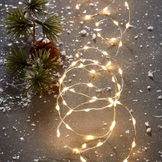 100 LED lempučių girlianda TRAVERTIN
