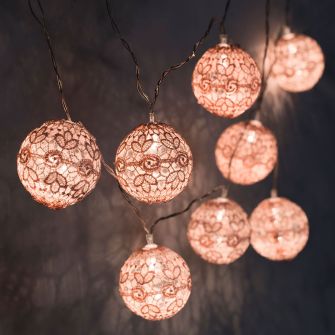 10 LED lempučių girlianda SAKSI