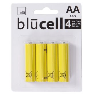 Elementai BLUCELL AA, 4 vnt.